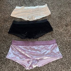 Velvet pink panties